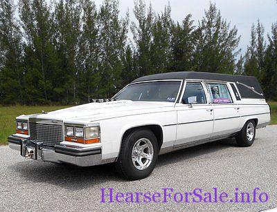 1987 Cadillac Fleetwood Hearse