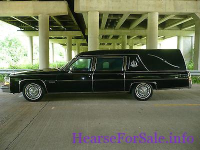 1983 Cadillac DeVille Hearse driver side