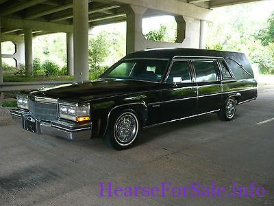 1983 Cadillac DeVille Hearse driver side front