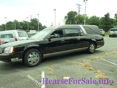 2002 Cadillac Deville Funeral Hearse