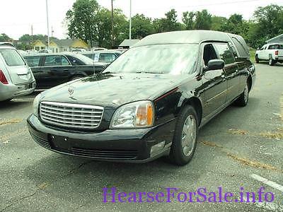 2002 Cadillac Deville Funeral Hearse