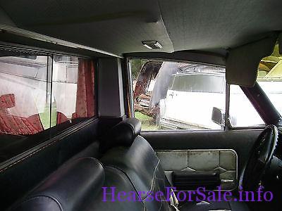 1969 Cadillac Superior Landau Hearse 1969 Cadillac Superior Landau Hearse driver cab, partition