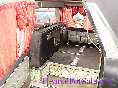 1969 Cadillac Superior Landau Hearse 1969 Cadillac Superior Landau Hearse partition, casket compartment