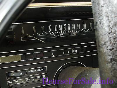 1969 Cadillac Superior Landau Hearse 1969 Cadillac Superior Landau Hearse odometer