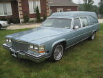 1985 Cadillac Fleetwood Superior Hearse