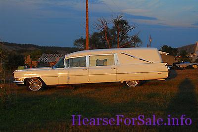 1964 Cadillac Miller Meteor Hearse