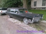 1968 Cadillac Miller Meteor Hearse