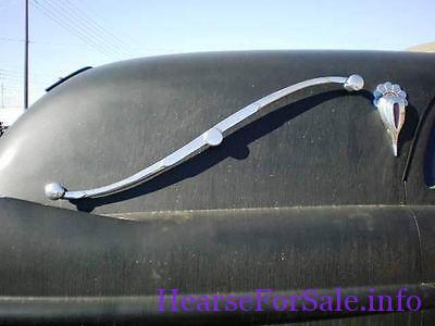 1958 Cadillac Eureka Hearse Landau passenger side landau bar