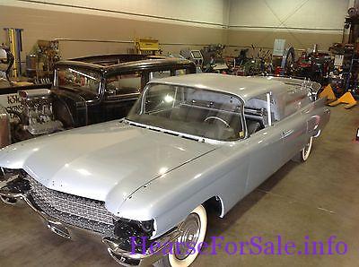 1960 Cadillac Superior Flower Car driver side front quarter view