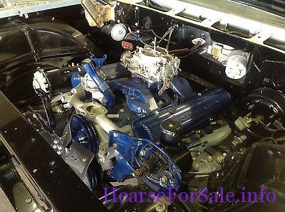 1960 Cadillac Superior Flower Car engine