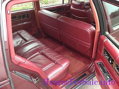 Matching Limo and Hearse 1992 Cadillac Fleetwood S&S