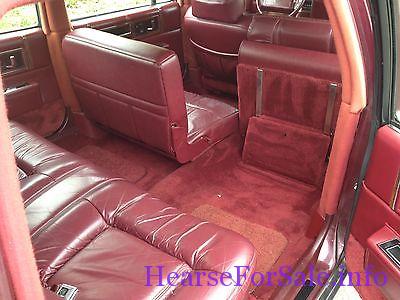 Matching Limo and Hearse 1992 Cadillac Fleetwood S&S