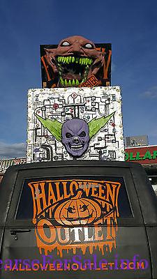 1978 Cadillac Hearse - Halloween Outlet's 'Jack In The Box' Hearse by Distortions Unlimited Rear End, monster visible