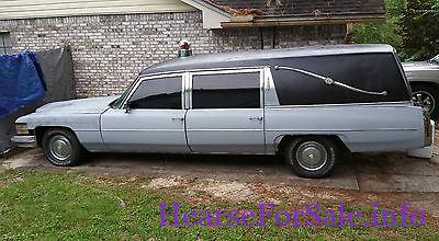 1974 Miller-Meteor Cadillac Hearse