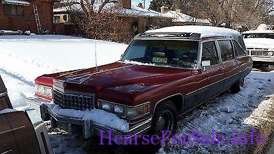 1976 Cadillac S&S Hearse Centennial Edition
