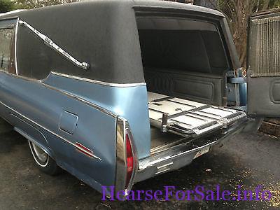 1973 Cadillac Superior Hearse.