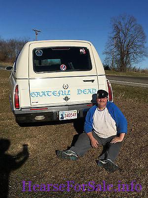 1995 Cadillac Fleetwood Krystal Hearse Grateful Dead Tribute