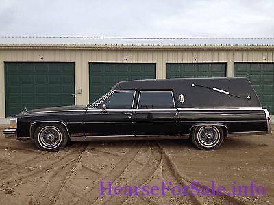 1985 Fleetwood Royal Broughham Cadillac Hearse