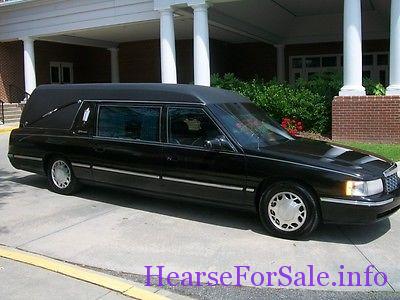 1999 Cadillac Deville Masterpiece Hearse 1999 Cadillac Deville Masterpiece Hearse passenger side view