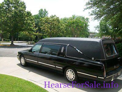 1999 Cadillac Deville Masterpiece Hearse 1999 Cadillac Deville Masterpiece Hearse driver side view