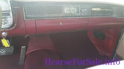 1956 Cadillac Deville Superior Hearse dashboard
