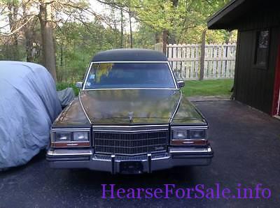 1989 Cadillac Brougham Hearse 1989 Cadillac Hearse
