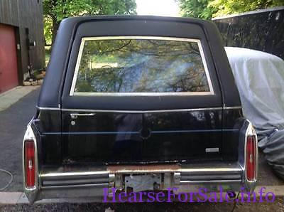 1989 Cadillac Brougham Hearse 1989 Cadillac Hearse