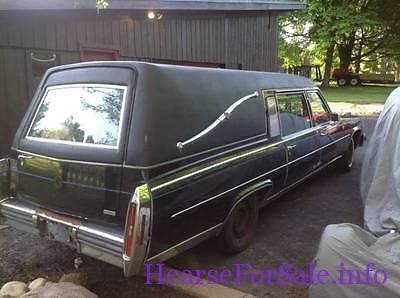 1989 Cadillac Brougham Hearse 1989 Cadillac Hearse