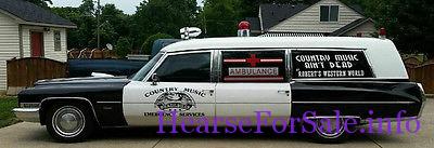 1972 Cadillac Ambulance Hearse by Miller meteor 1972 Cadillac Ambulance Hearse by Miller-Meteor