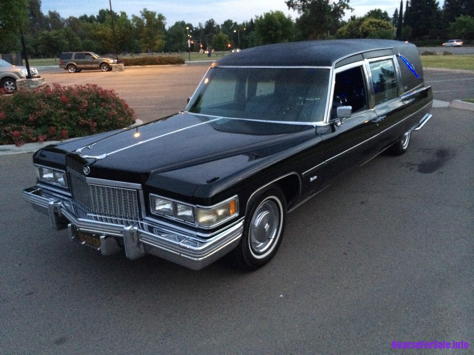 1975 Cadillac Miller-Meteor 3-Way Hearse