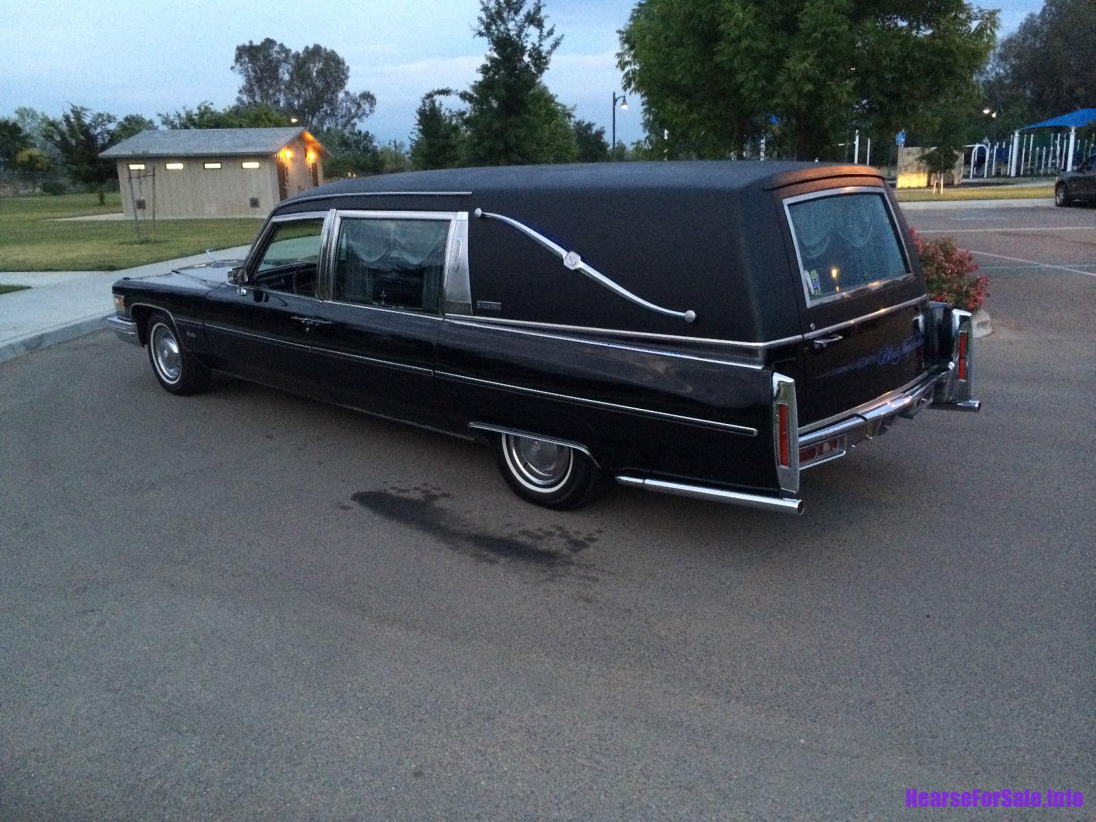 1975 Cadillac Miller-Meteor 3-Way Hearse
