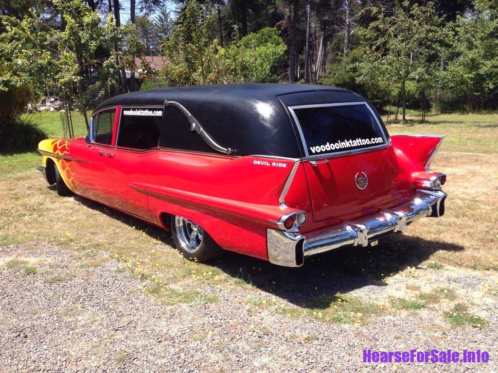 1958 Cadillac Hearse Limo by Superior