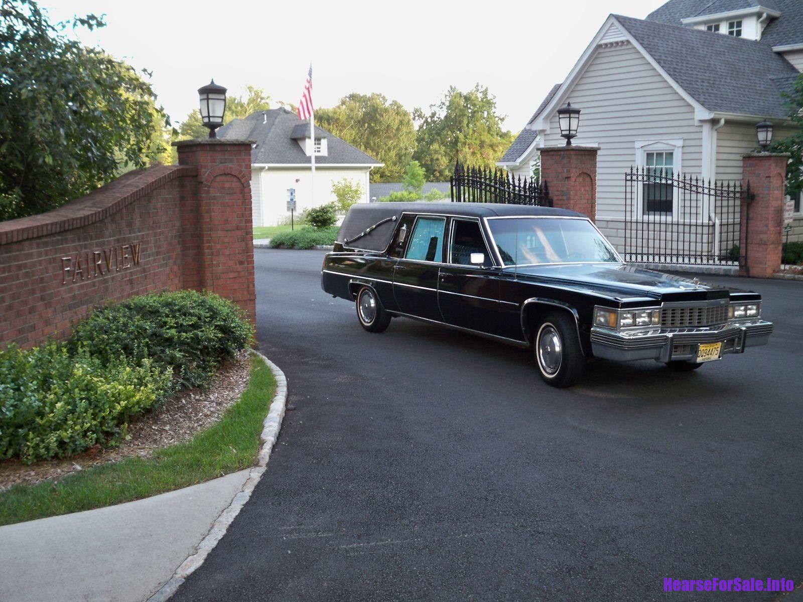 1977 Cadillac S&S Victoria Hearse