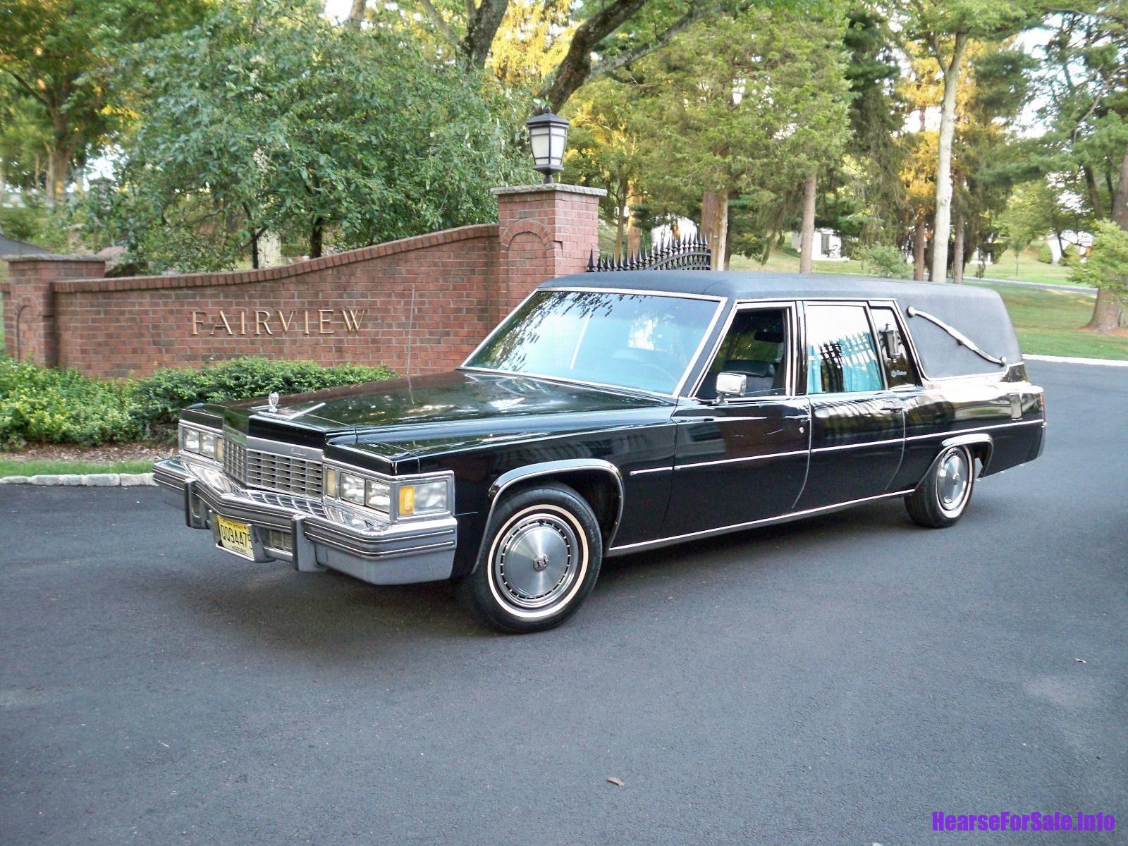 1977 Cadillac S&S Victoria Hearse
