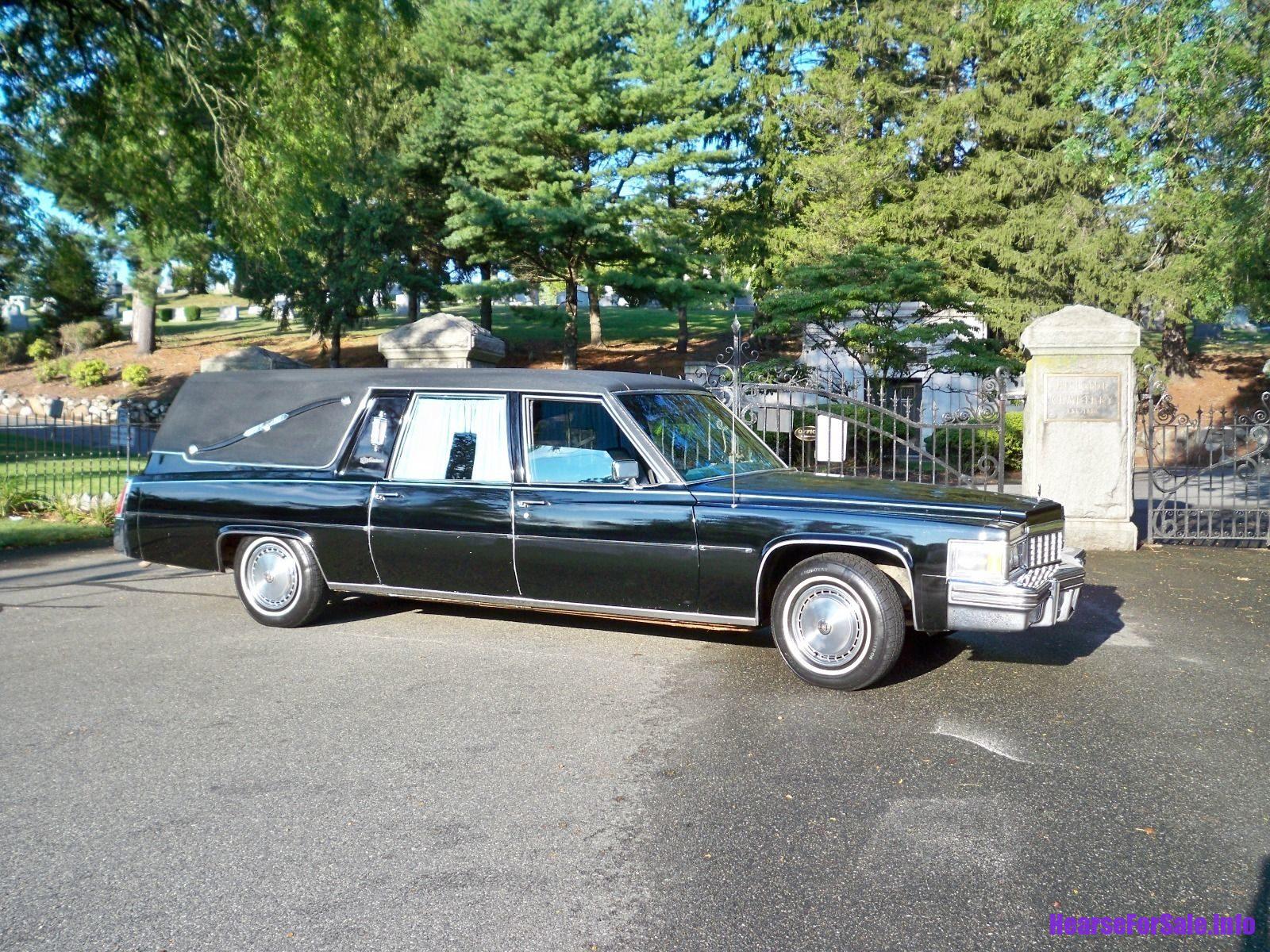 1977 Cadillac S&S Victoria Hearse