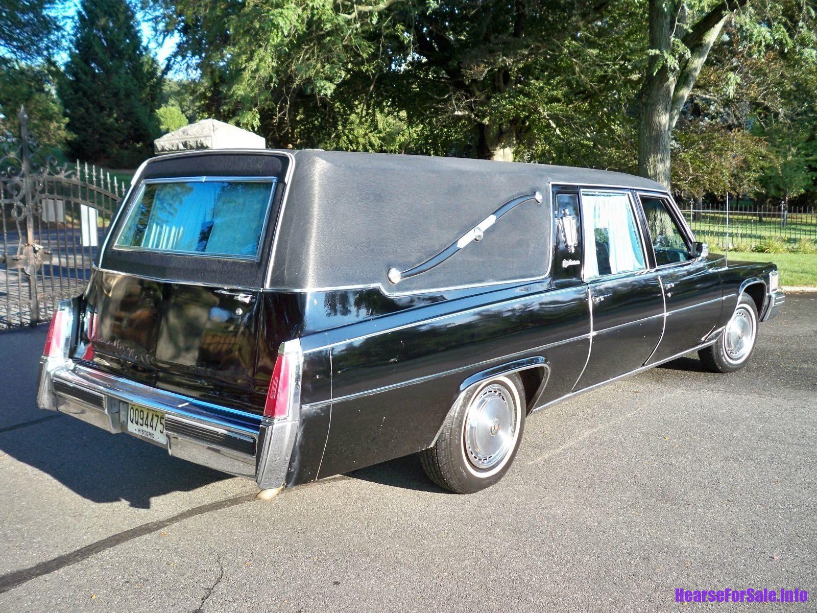 1977 Cadillac S&S Victoria Hearse