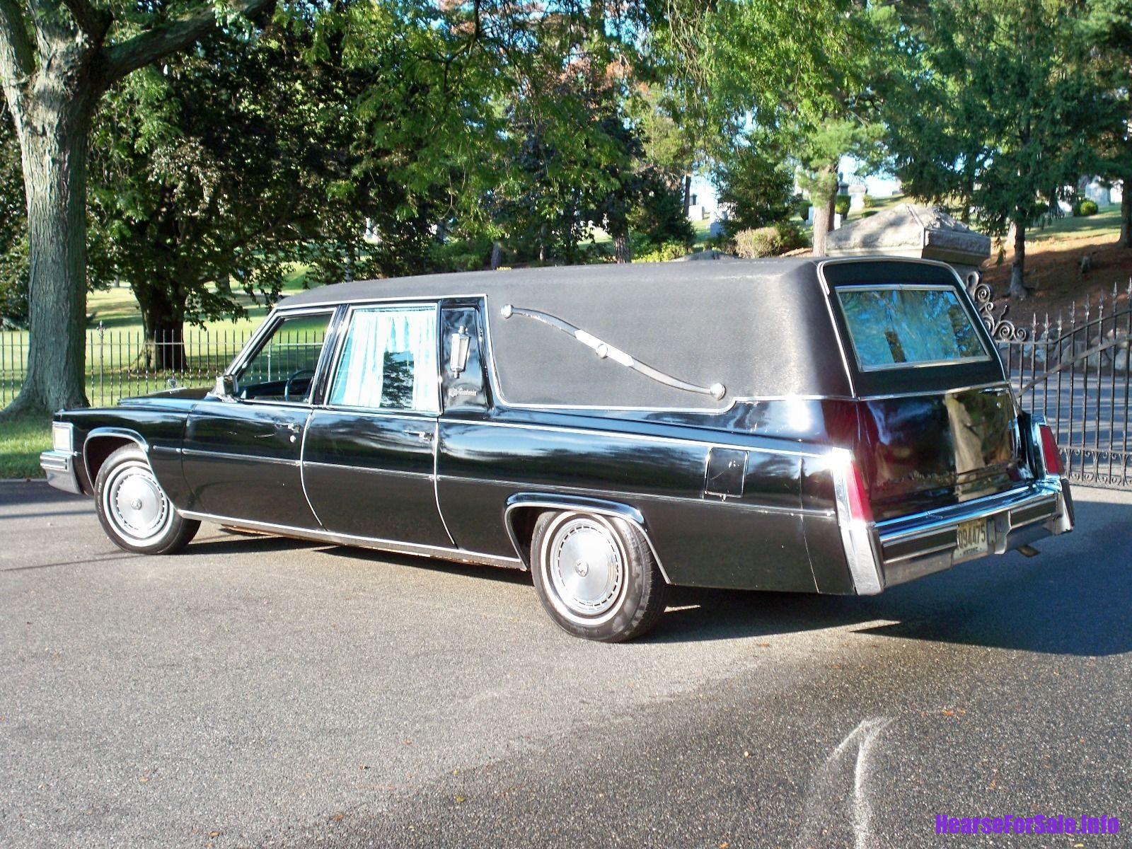 1977 Cadillac S&S Victoria Hearse