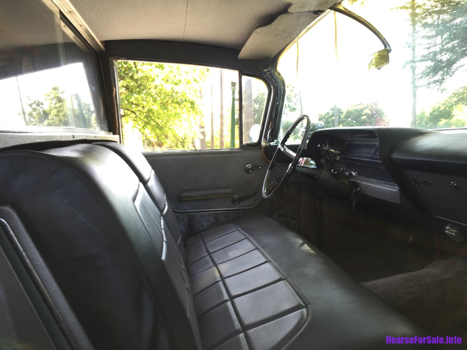 1963 Cadillac Hearse 1963 Cadillac Hearse driver cab