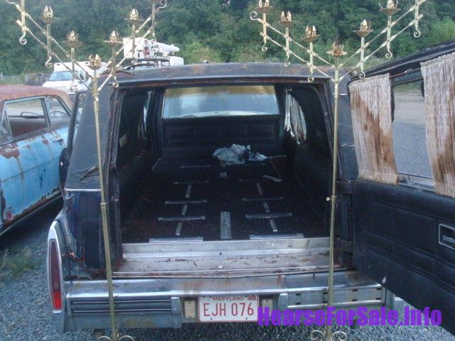 1978 Cadillac Hearse 1978 Cadillac Hearse casket compartment
