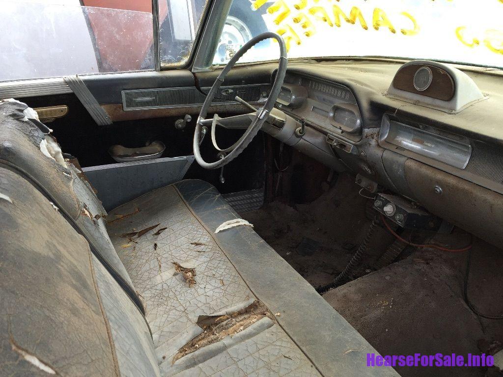 1958 Cadillac Superior Hearse Ambulance Combo Converted to Camper 1958 Cadillac Superior Hearse / Ambulance Combo Converted To Camper driver cab