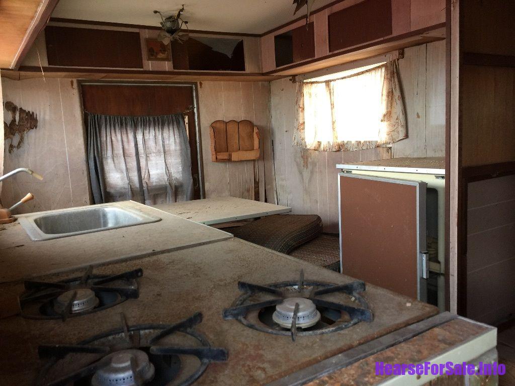 1958 Cadillac Superior Hearse Ambulance Combo Converted to Camper 1958 Cadillac Superior Hearse / Ambulance Combo Converted To Camper; sink, stove, refrigerator