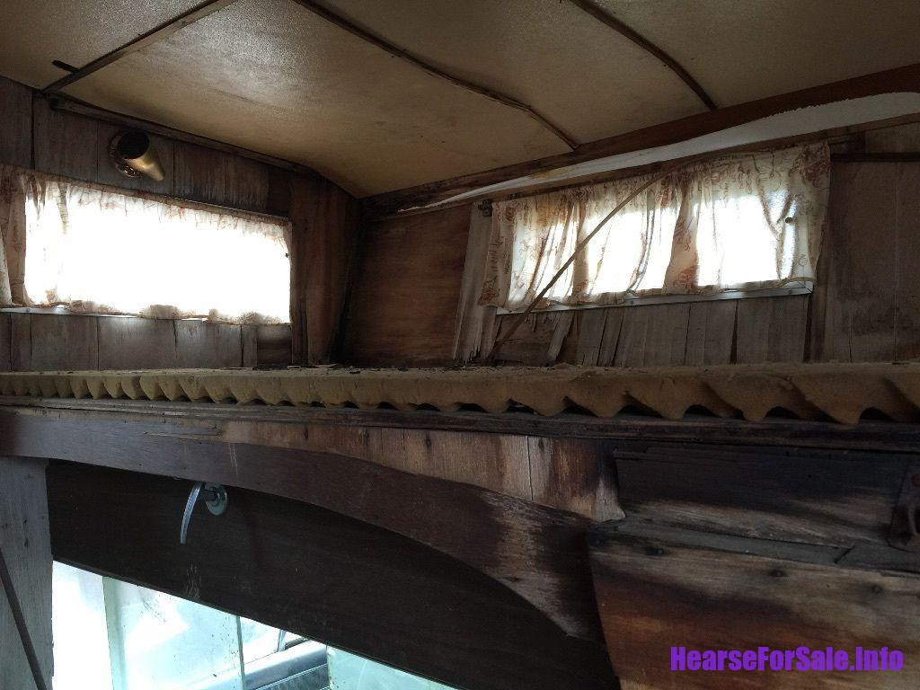 1958 Cadillac Superior Hearse Ambulance Combo Converted to Camper 1958 Cadillac Superior Hearse / Ambulance Combo Converted To Camper overhead sleeping area