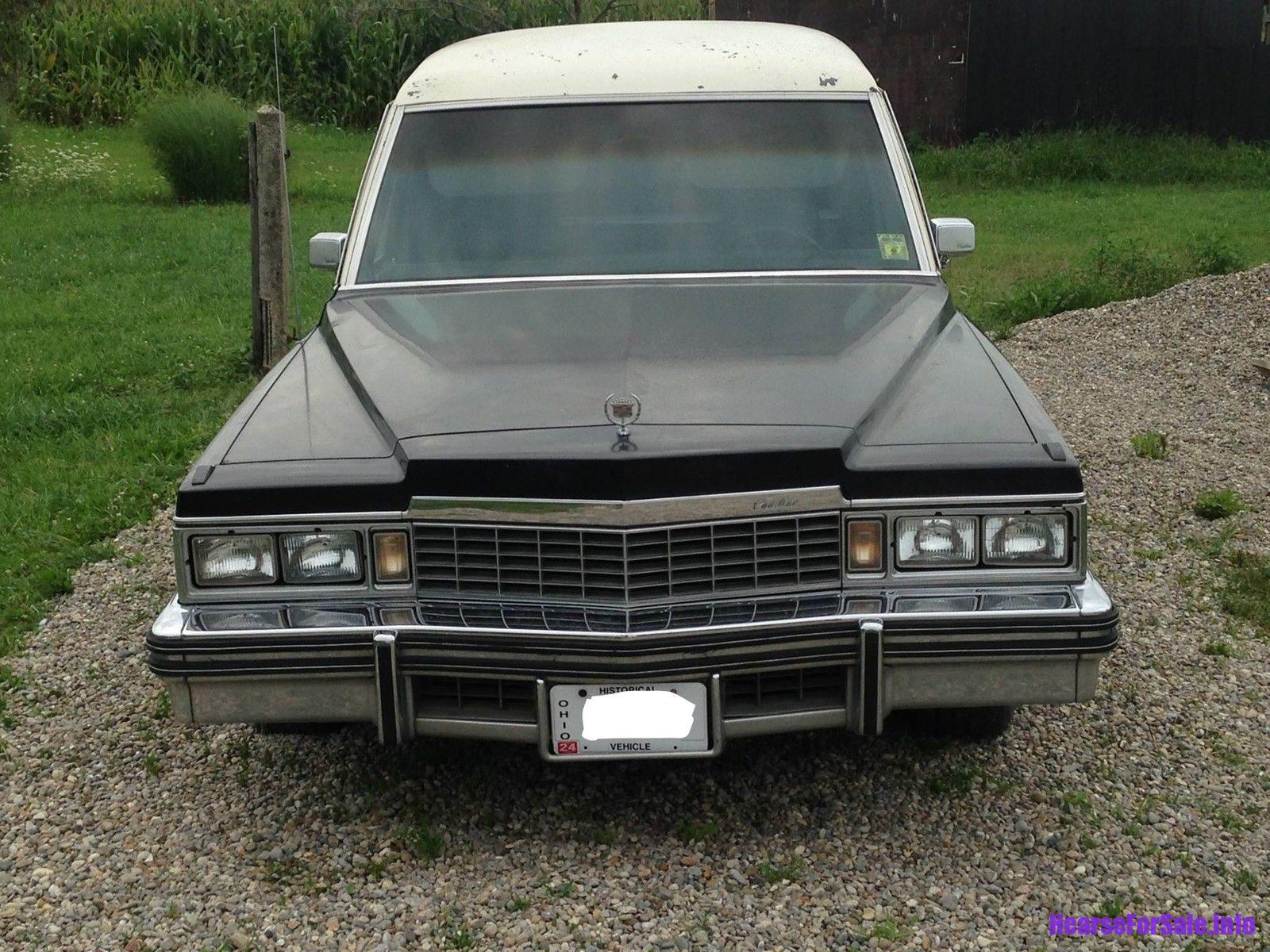 1977 Cadillac Miller Meteor Landau Hearse 1977 Cadillac Miller Meteor Landau Hearse front end
