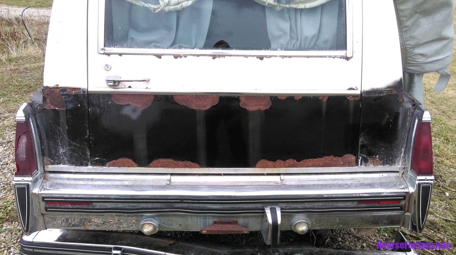 1977 Cadillac Miller Meteor Landau Hearse 1977 Cadillac Miller Meteor Landau Hearse rear end
