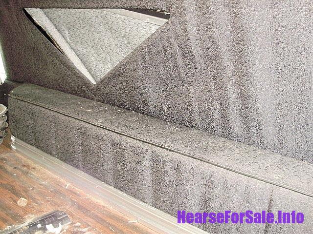 1977 Cadillac Miller Meteor Landau Hearse 1977 Cadillac Miller Meteor Landau Hearse casket compartment decor