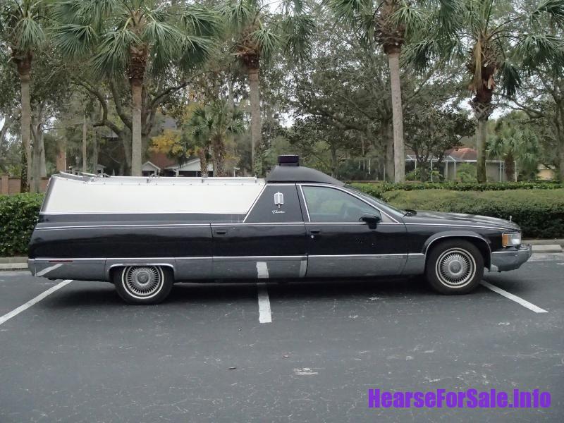 1993 Cadillac Fleetwood Flower Car Hearse