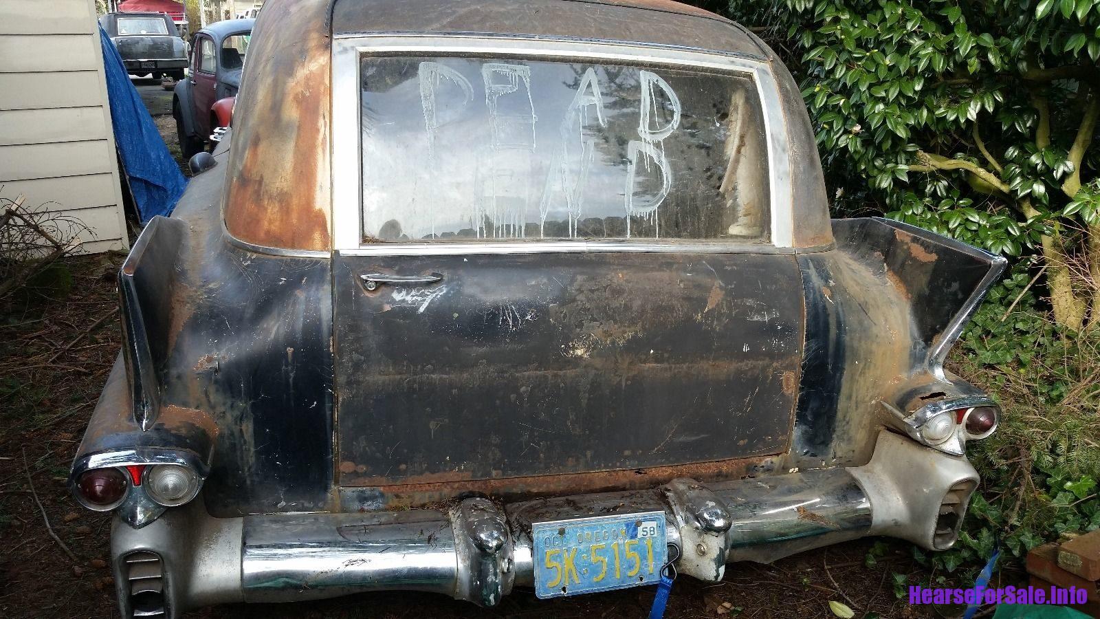 1958 Cadillac Superior Hearse rear end