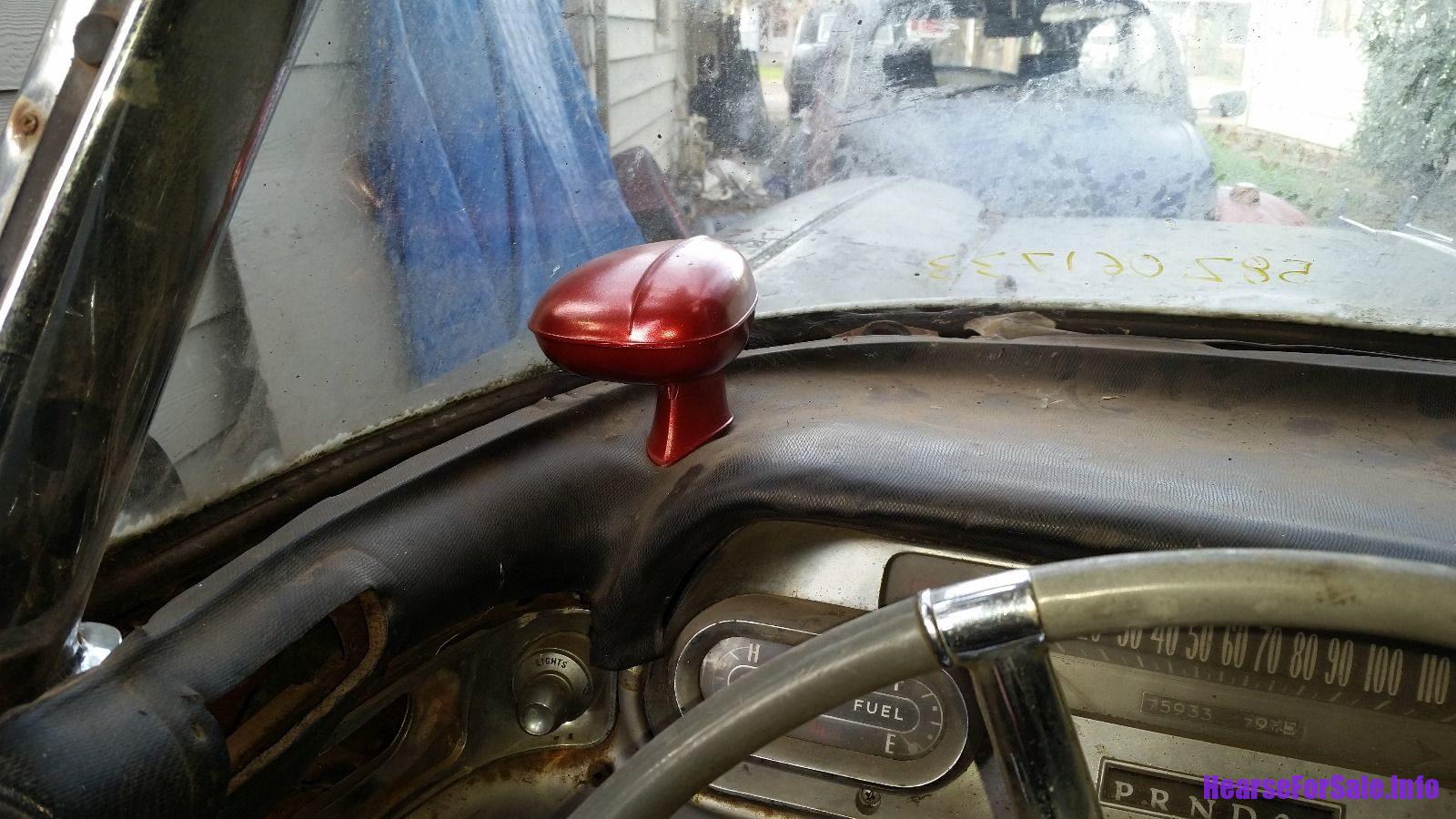 1958 Cadillac Superior Hearse dashboard