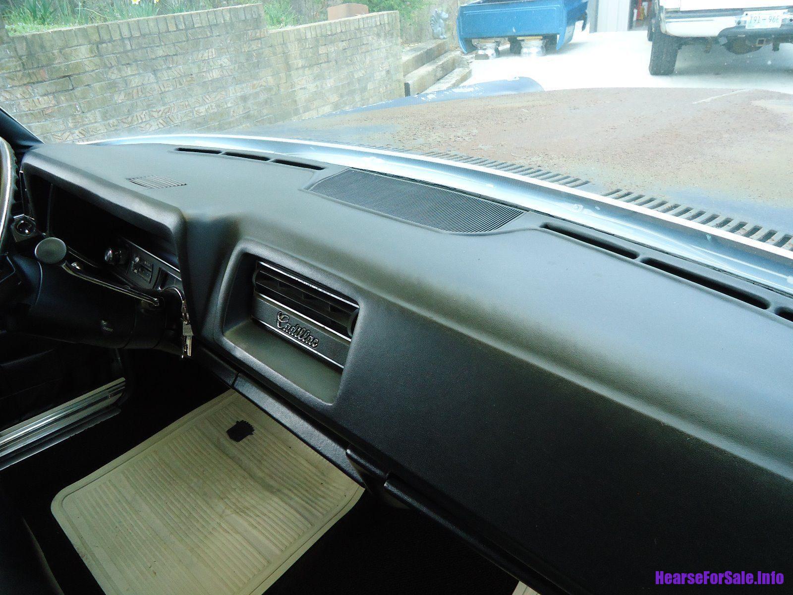 1968 Cadillac Miller Meteor Hearse dashboard