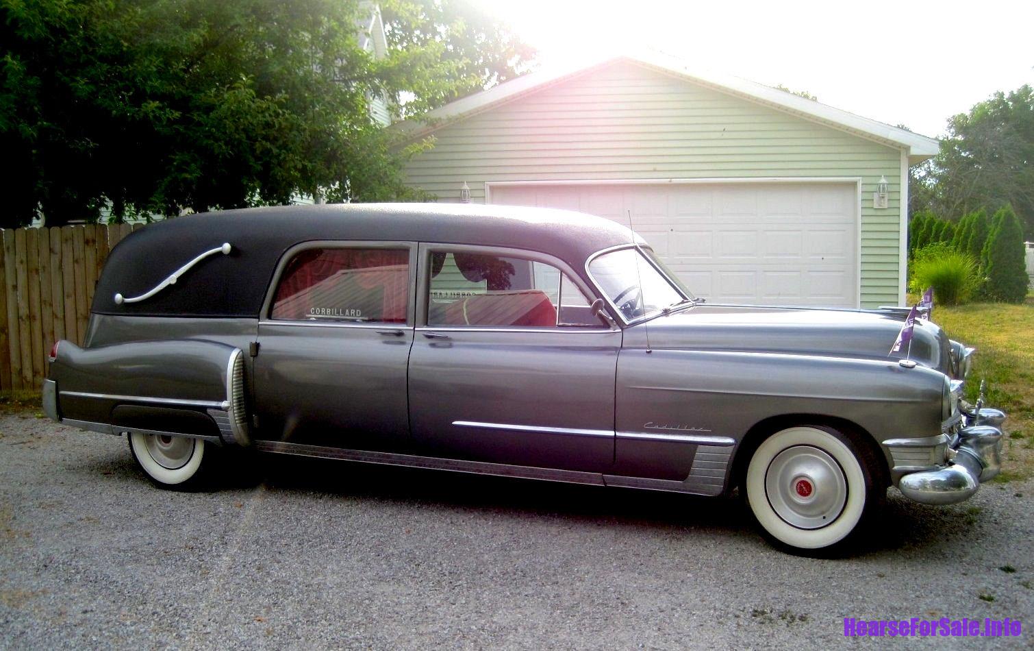 1949 Cadillac Hearse Sayers & Scovill Landau Victoria Coach